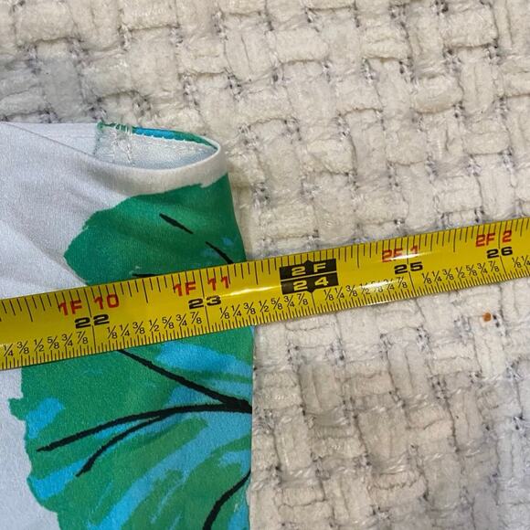 Diane Von Furstenberg for Target Green/White Floral Spaghetti Strap Dress 2XL - Picture 8 of 8